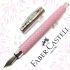 德國 FABER-CASTELL 輝柏 Ambition 成吉思汗 印度繩紋 繩紋飾 鋼筆（粉紅色）